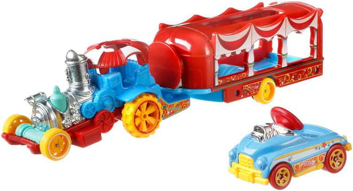 Hot Wheels Super Rigs Camión con Coche Escala 1:64 Modelos Surtidos