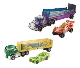 Hot Wheels Camiones BDW51 Intercambiables con Coche Incluido +3 Años