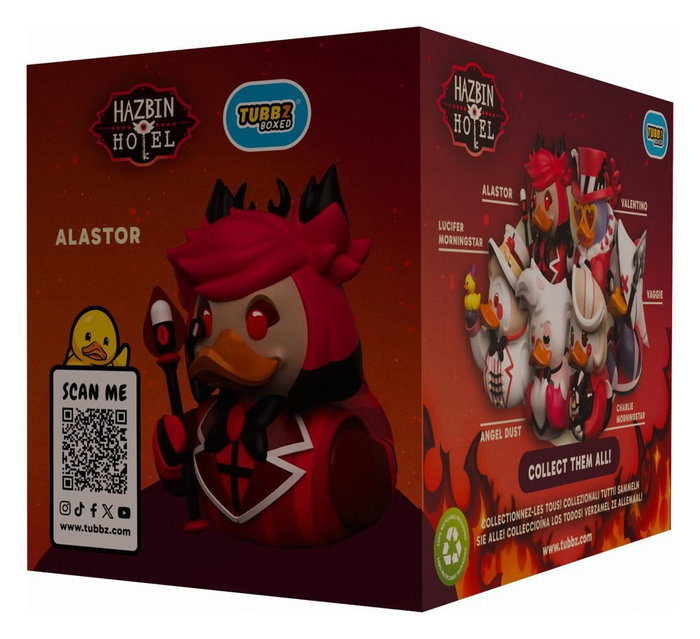 Numskull Hazbin Hotel Tubbz Alastor Boxed Edition Figura de PVC 10 cm Numskull Hazbin Hotel Tubbz Alastor Boxed Edition Figura de PVC 10 cm