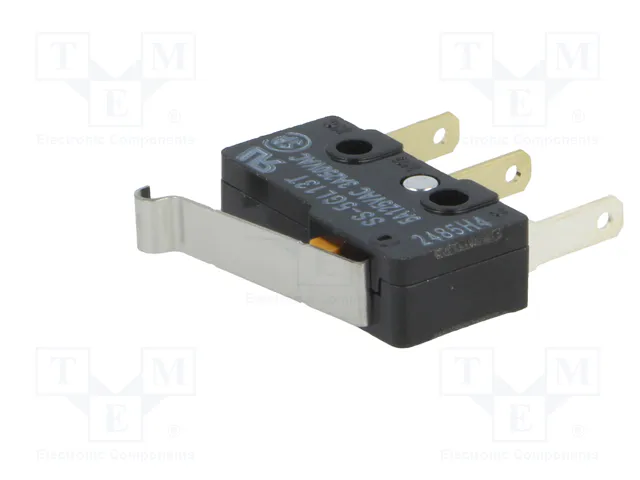 Aratas (Formerly Omron Components) Microconmutador SNAP ACTION SS-5GL13T SPDT 5A/125VAC Aratas (Formerly Omron Components) Microconmutador SNAP ACTION SS-5GL13T SPDT 5A/125VAC