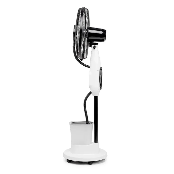 Orbegozo SFA 6600 Ventilador Nebulizador de Agua con 3 Velocidades, 3 Modos, Mando a Distancia, Temporizador 7.5h, Depósito 2.7L, Oscilante y Ruedas