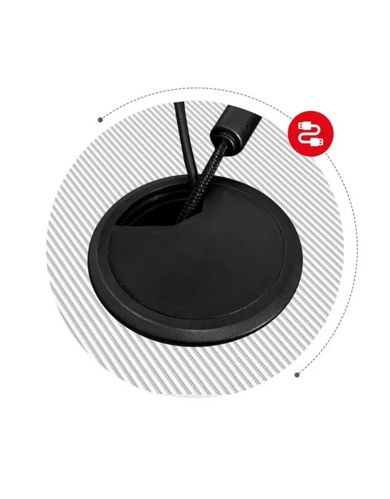 Huzaro Hero 7.0 - Escritorio Gaming Esquina en L, Aluminio, Tablero de Fibra de Carbono Mate, Color Blanco y Negro, Gestión de Cables