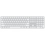 Apple Magic Keyboard with Touch ID and Numeric Keypad, Blanco, para Mac con Apple Silicon