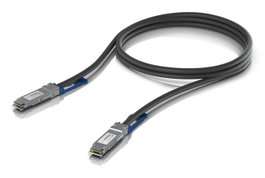Ubiquiti Cable Direct Attach 100G QSFP28 a QSFP28, 1m, Pack de 10 Unidades