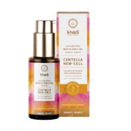 Khadi Aceite Elixir Ayurveda Centella Elasticidad Reafirmante Regenera 50ml