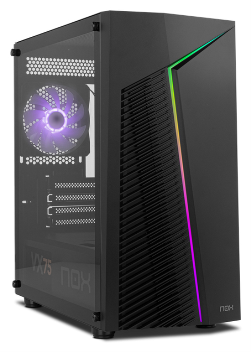 NOX Infinity Zeta Minitorre Negra con ARGB