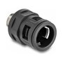 DeLOCK Racor fijo de rosca externa M20 negro (2 piezas)