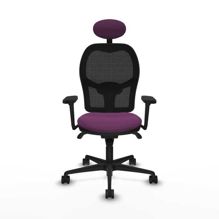 PIQUERAS Y CRESPO Silla de oficina Jorquera Morado y Negro PIQUERAS Y CRESPO Silla de oficina Jorquera Morado y Negro