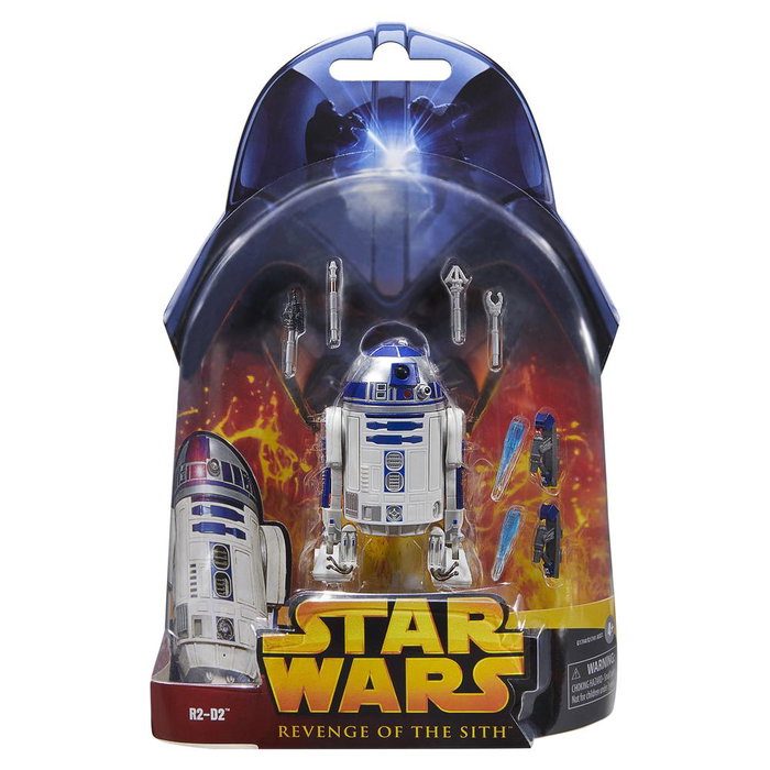 Hasbro Star Wars The Black Series Figura de Acción R2-D2 Revenge of the Sith 15 cm con 8 accesorios