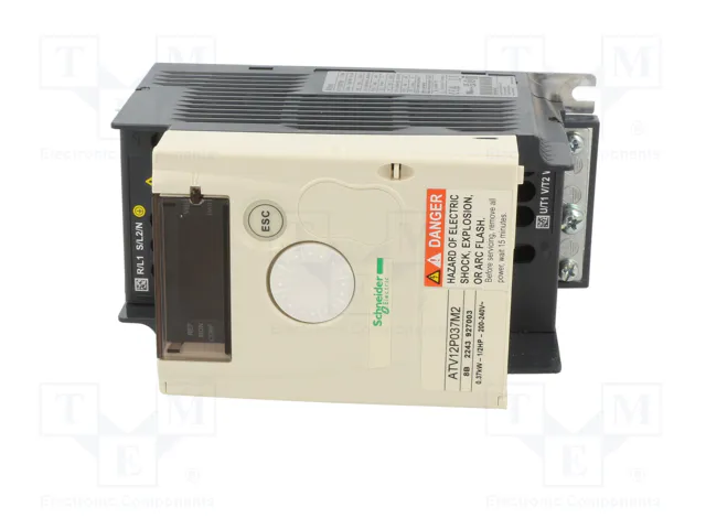 SCHNEIDER ELECTRIC Altivar 12 ATV12P037M2 0,37kW 3x230VAC SCHNEIDER ELECTRIC Altivar 12 ATV12P037M2 0,37kW 3x230VAC