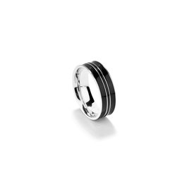 Anillo Hombre Radiant RH000142-24 24 Negro Plateado
