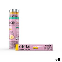 Snack para Gatos Cocosi Gourmet Real Food Pollo 10 Piezas (8 Unidades)