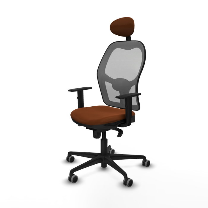 PIQUERAS Y CRESPO Silla de oficina Jorquera Marrón y Gris PIQUERAS Y CRESPO Silla de oficina Jorquera Marrón y Gris