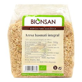 BIONSAN Arroz Basmati Integral Ecológico 500g