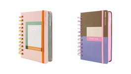 MOOVING Agenda Anual 2027 Chromatic Wire-O Extra Soft Touch con Goma