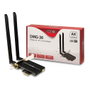 Inter-Tech Adaptador PCIe Wi-Fi 6E + BT 5.2 DMG-36 5400 Mbps