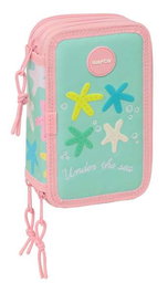 Safta Plumier Triple 37 Piezas 12,5x19,5x5,5 cm