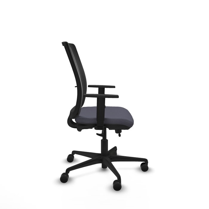 PIQUERAS Y CRESPO Silla de oficina Haches con mecanismo Sincro/Traslack, Gris oscuro y Negro PIQUERAS Y CRESPO Silla de oficina Haches con mecanismo Sincro/Traslack, Gris oscuro y Negro