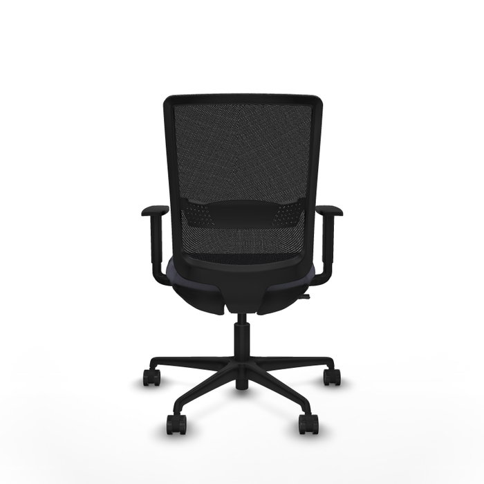 PIQUERAS Y CRESPO Silla de oficina Haches con mecanismo Sincro/Traslack, Gris oscuro y Negro PIQUERAS Y CRESPO Silla de oficina Haches con mecanismo Sincro/Traslack, Gris oscuro y Negro