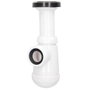 Gifont Sifón de botella extensible con salida Ø40mm y reductora Ø32mm para lavabo o bidet