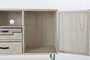 DKD Home Decor Buffet Paulownia y Metal Natural