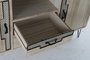 DKD Home Decor Buffet Paulownia y Metal Natural