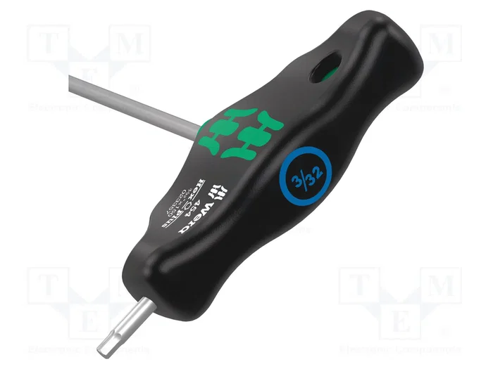 WERA Destornillador estándar Allen HEX 5/64 pulgada 150mm