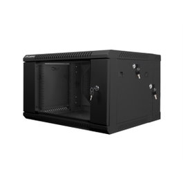 LANBERG WF02-6606-10B Armario Rack 6U Bastidor de Pared Negro