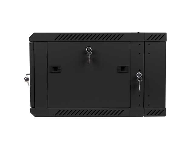 Lanberg WF02-6606-10B Bastidor de pared 6U Negro