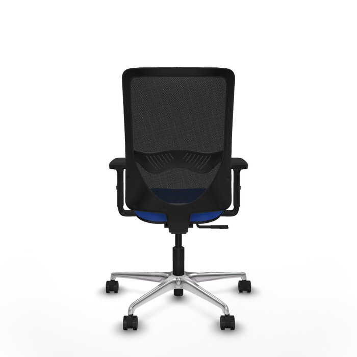 PIQUERAS Y CRESPO Silla de oficina Zulema con mecanismo Sincro, Azul y Negro PIQUERAS Y CRESPO Silla de oficina Zulema con mecanismo Sincro, Azul y Negro
