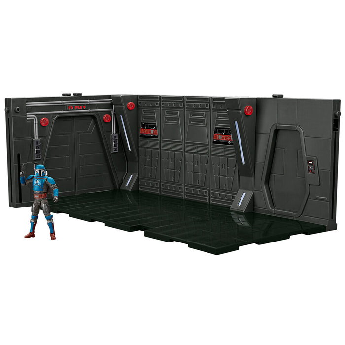 HASBRO Star Wars Playset Moff Gideons Imperial Light Cruiser Hallway + figura Mandalorian Privateer 9,5cm HASBRO Star Wars Playset Moff Gideons Imperial Light Cruiser Hallway + figura Mandalorian Privateer 9,5cm