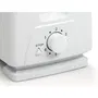 Tristar Tostador BR-1009 650W Blanco con Calienta Bollos y 6 Niveles de Tostado