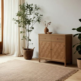 Recibidor BRAYAN Natural 90 x 40 x 90 cm