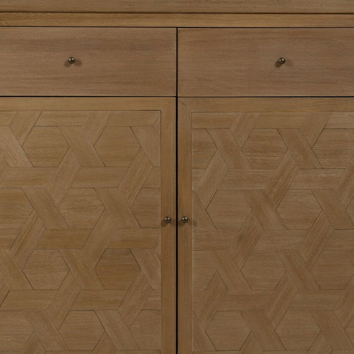 Ixia Mueble Recibidor Natural DM-Madera