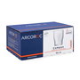 Caja 6 Vasos Bajos Vidrio Campus Arcoroc 18 cL