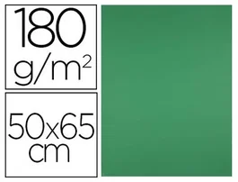 Liderpapel Cartulina Verde Navidad 50x65 cm 180 g