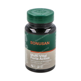 Bonusan Multi Vital Forte Activo 60 Comprimidos - Multivitamínico Completo con Vitaminas y Minerales Activos para el Uso Diario