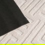 Alfombra Geométrico Crudo Poliester 160 X 1,70 X 230 cm