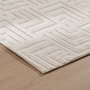 Ixia Alfombra Geométrico Crudo Poliéster 160 x 1,70 x 230 cm
