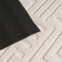 Ixia Alfombra Geométrico Crudo Poliéster 160 x 1,70 x 230 cm
