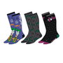 Cerdá T3845 Pack Calcetines 3 Piezas Batman Joker Talla 38/45