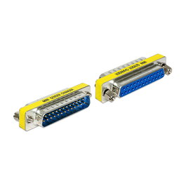 DeLOCK 65484 Adaptador de cambio de género Sub-D 25 Macho a Hembra