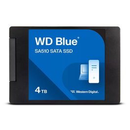 Western Digital WD Blue SA510 SSD 4TB SATA 2.5 Pulgadas para Creativos - Velocidad 560MB/s con Software Acronis True Image y Dropbox Professional