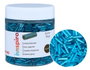 Innspiro Rocalla de Vidrio Cilindro Plateado Azul Diamante 1,80x6mm 95g