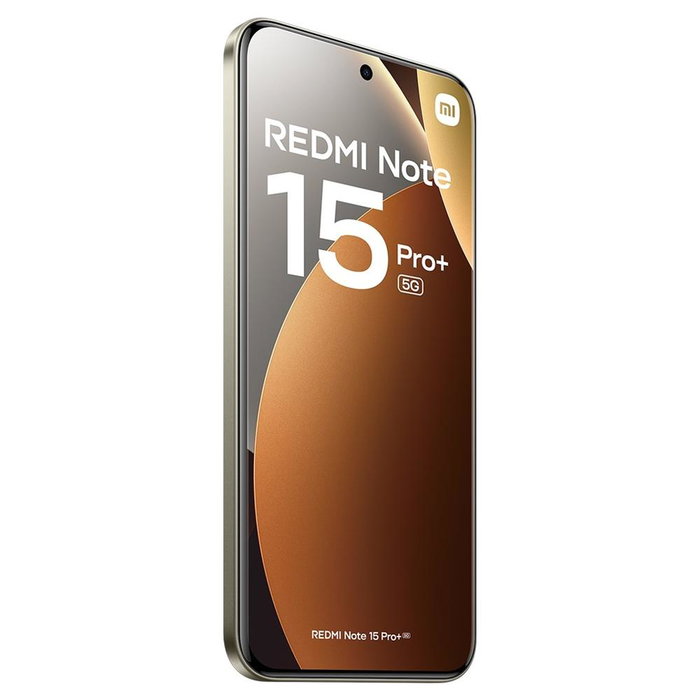 Xiaomi Redmi Note 15 Pro+ 5G Smartphone - 8GB RAM 256GB - Pantalla 6.83" AMOLED 120Hz - Cámara 200MP - Snapdragon 7s - Batería 6500mAh - Carga 100W - Color Café Moca