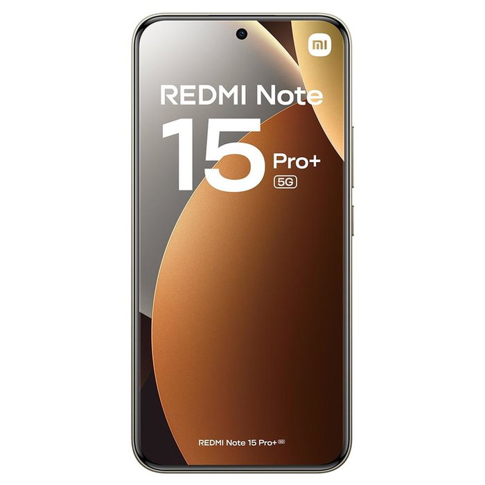 Xiaomi Redmi Note 15 Pro+ 5G Smartphone - 8GB RAM 256GB - Pantalla 6.83" AMOLED 120Hz - Cámara 200MP - Snapdragon 7s - Batería 6500mAh - Carga 100W - Color Café Moca