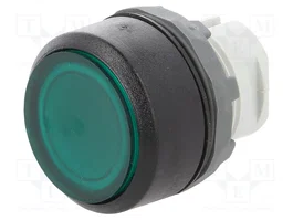 ABB Interruptor de presión verde 22mm MLB-1