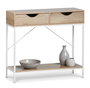 Moblekit Mueble con 2 Cajones ESKA Madera-Metal