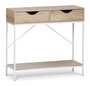 Moblekit Mueble con 2 Cajones ESKA Madera-Metal