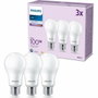 Philips Bombilla LED A67 E27 100 W Blanco frío (Pack de 3)